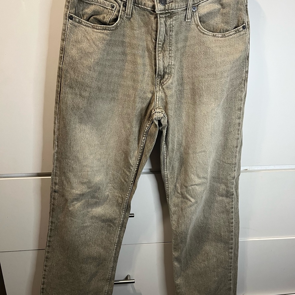 Goodfellow & Co Straight Jeans in Washed Beige